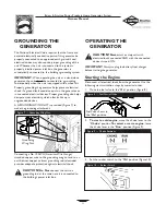 Preview for 11 page of Briggs & Stratton 1678 Owner'S Manual