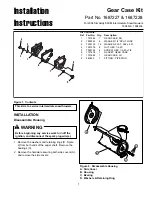 Briggs & Stratton 1687227 Installation Instructions preview