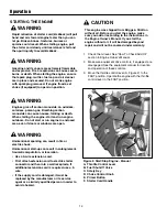 Предварительный просмотр 16 страницы Briggs & Stratton 1695303 Operator'S Manual