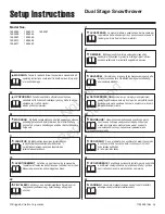 Briggs & Stratton 1695995 Setup Instruction preview