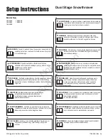 Briggs & Stratton 1696053 Setup Instructions preview