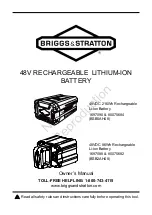 Preview for 1 page of Briggs & Stratton 1697088 Owner'S Manual