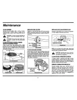 Preview for 8 page of Briggs & Stratton 170700 Series Operating And Maintenance Instructions Manual