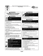 Предварительный просмотр 3 страницы Briggs & Stratton 190732GS Owner'S Manual