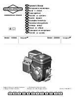 Briggs & Stratton 200000 Vanguard Operator'S Manual preview