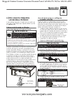 Предварительный просмотр 27 страницы Briggs & Stratton 20228 User Manual