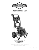 Предварительный просмотр 1 страницы Briggs & Stratton 20273 Illustrated Parts List