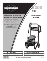 Briggs & Stratton 20288 Operator'S Manual preview