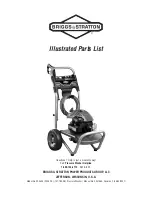 Briggs & Stratton 20305 Illustrated Parts List предпросмотр