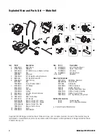 Предварительный просмотр 2 страницы Briggs & Stratton 20306 Illustrated Parts List