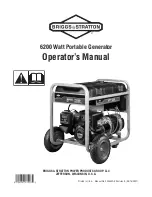 Preview for 1 page of Briggs & Stratton 204330GS Operator'S Manual