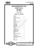 Preview for 1 page of Briggs & Stratton 204400 Series Illustrated Parts List