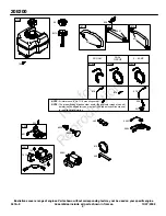 Предварительный просмотр 8 страницы Briggs & Stratton 20E200 Series Illustrated Parts List