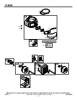 Предварительный просмотр 6 страницы Briggs & Stratton 215800 Series Illustrated Parts List