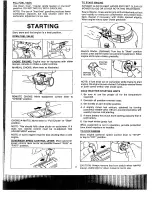 Preview for 3 page of Briggs & Stratton 220700 Series Operating And Maintenance Instruction Manual