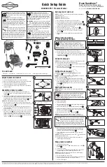 Briggs & Stratton 2500 MAX PSI Quick Setup Manual preview