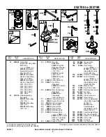 Preview for 3 page of Briggs & Stratton 252700 Parts List