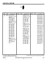 Preview for 8 page of Briggs & Stratton 252700 Parts List