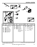 Preview for 9 page of Briggs & Stratton 252700 Parts List