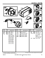 Preview for 11 page of Briggs & Stratton 252700 Parts List