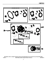 Preview for 3 page of Briggs & Stratton 25M100 SERIES Illustrated Parts List