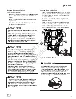 Предварительный просмотр 15 страницы Briggs & Stratton 2691032-00 Operator'S Manual