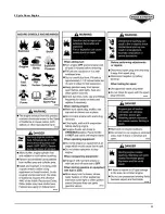 Preview for 3 page of Briggs & Stratton 276535 Repair Manual