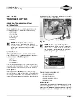 Preview for 11 page of Briggs & Stratton 276535 Repair Manual