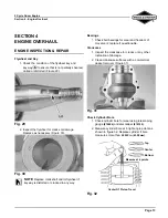 Preview for 19 page of Briggs & Stratton 276535 Repair Manual