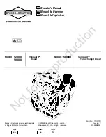 Briggs & Stratton 277110TRI Operator'S Manual preview