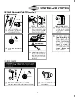 Preview for 9 page of Briggs & Stratton 287700 Series Operating & Maintenance Instructions