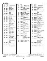 Предварительный просмотр 10 страницы Briggs & Stratton 28W700 Series Illustrated Parts List