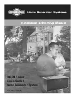 Preview for 1 page of Briggs & Stratton 30000 Series Installation & Start-Up Manual