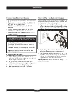 Preview for 10 page of Briggs & Stratton 30205 Operator'S Manual