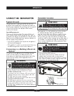 Preview for 8 page of Briggs & Stratton 30219 Operator'S Manual