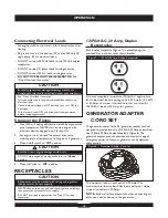 Preview for 10 page of Briggs & Stratton 30219 Operator'S Manual