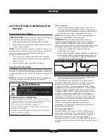 Preview for 29 page of Briggs & Stratton 30219 Operator'S Manual