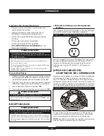 Preview for 32 page of Briggs & Stratton 30219 Operator'S Manual