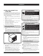 Preview for 60 page of Briggs & Stratton 30236 Operator'S Manual