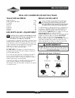 Preview for 16 page of Briggs & Stratton 30238 Owner'S Manual