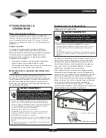 Preview for 22 page of Briggs & Stratton 30238 Owner'S Manual