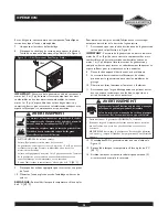 Preview for 25 page of Briggs & Stratton 30238 Owner'S Manual