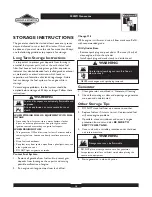 Preview for 18 page of Briggs & Stratton 30239 Owner'S Manual