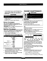 Preview for 17 page of Briggs & Stratton 30244 Operator'S Manual