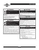 Preview for 4 page of Briggs & Stratton 30246 User Manual