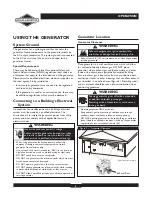 Preview for 8 page of Briggs & Stratton 30246 User Manual