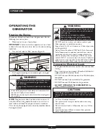 Preview for 9 page of Briggs & Stratton 30246 User Manual