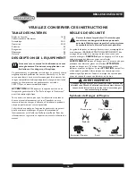 Preview for 16 page of Briggs & Stratton 30246 User Manual