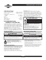 Preview for 26 page of Briggs & Stratton 30246 User Manual