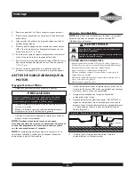 Preview for 35 page of Briggs & Stratton 30246 User Manual